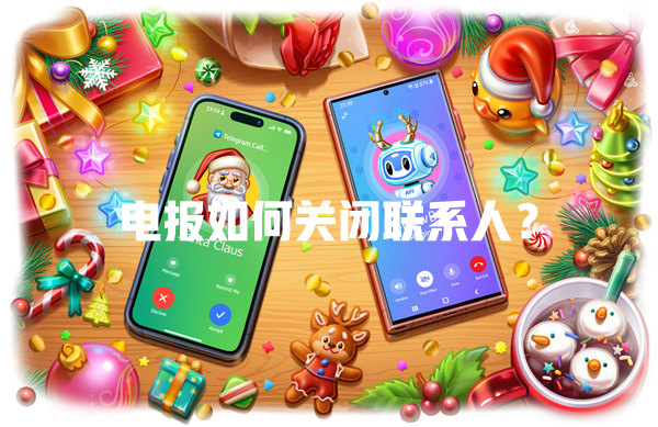 电报如何关闭联系人? 一