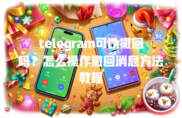 telegram可以撤回吗?怎么操作撤回消息方法教程 一