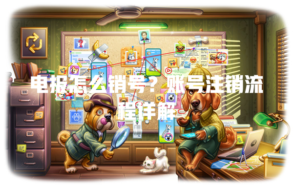 电报怎么销号?账号注销流程详解 一