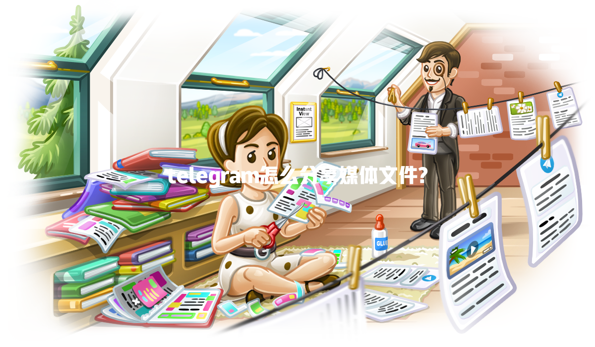 telegram怎么分享媒体文件? 一