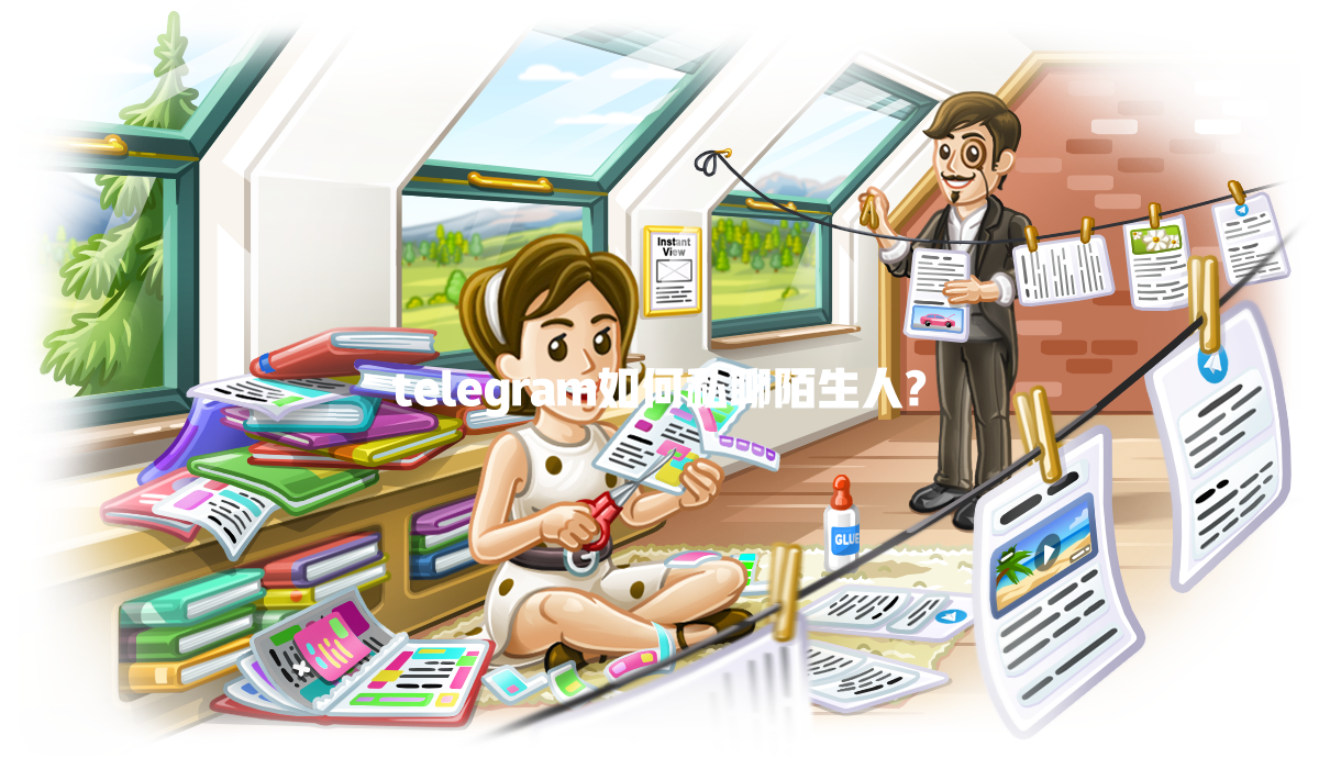 telegram如何私聊陌生人? 一